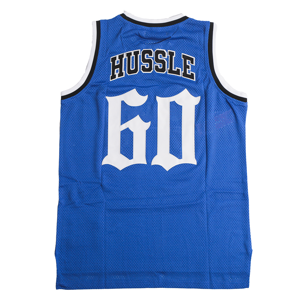 NIPSEY HUSSLE VICTORY LAP BASKETBALL JERSEY BLUE