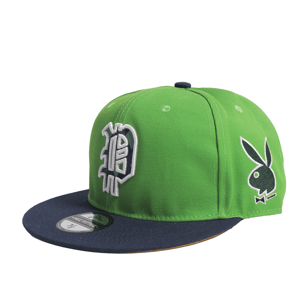 PLAYBOY ARGYLE GREEN FITTED HAT - Allstarelite.com