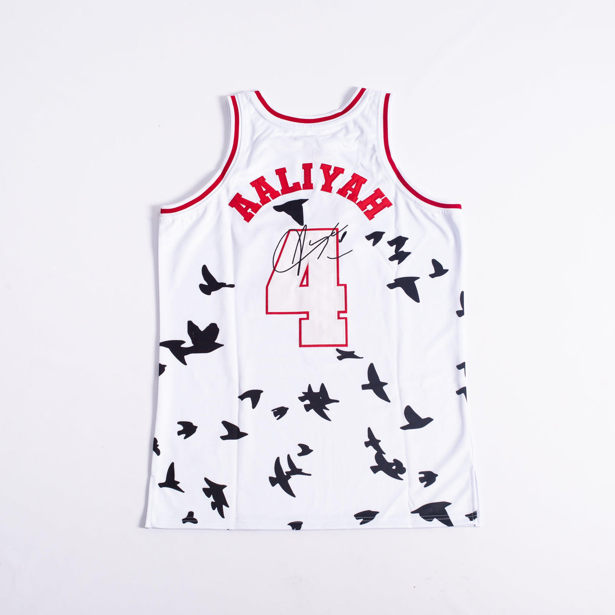 AALIYAH BASKETBALL JERSEY WHITE - Allstarelite.com