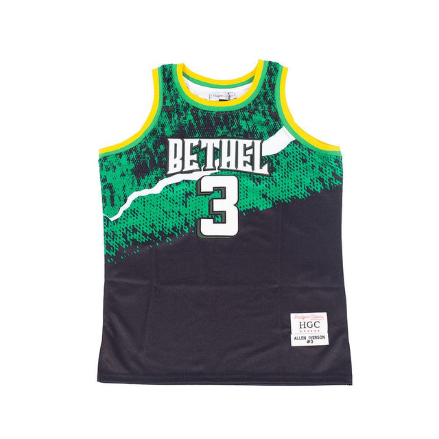 Allen Iverson Bethel High School Dunk Basketball Jersey - Allstarelite.com