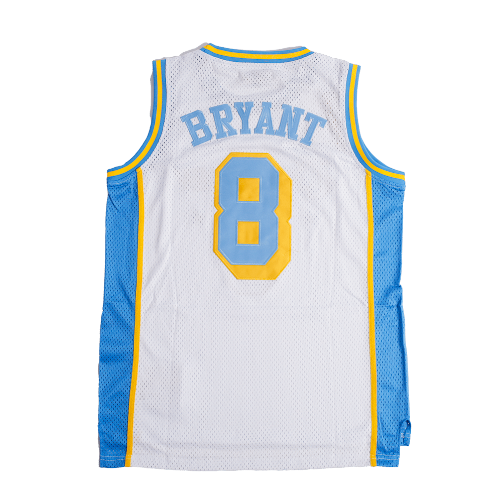 ALT KOBE CRENSHAW BASKETBALL JERSEY WHITE - Allstarelite.com