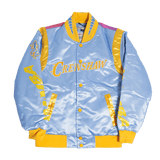 ALT KOBE CRENSHAW SATIN JACKET SKY BLUE - Allstarelite.com