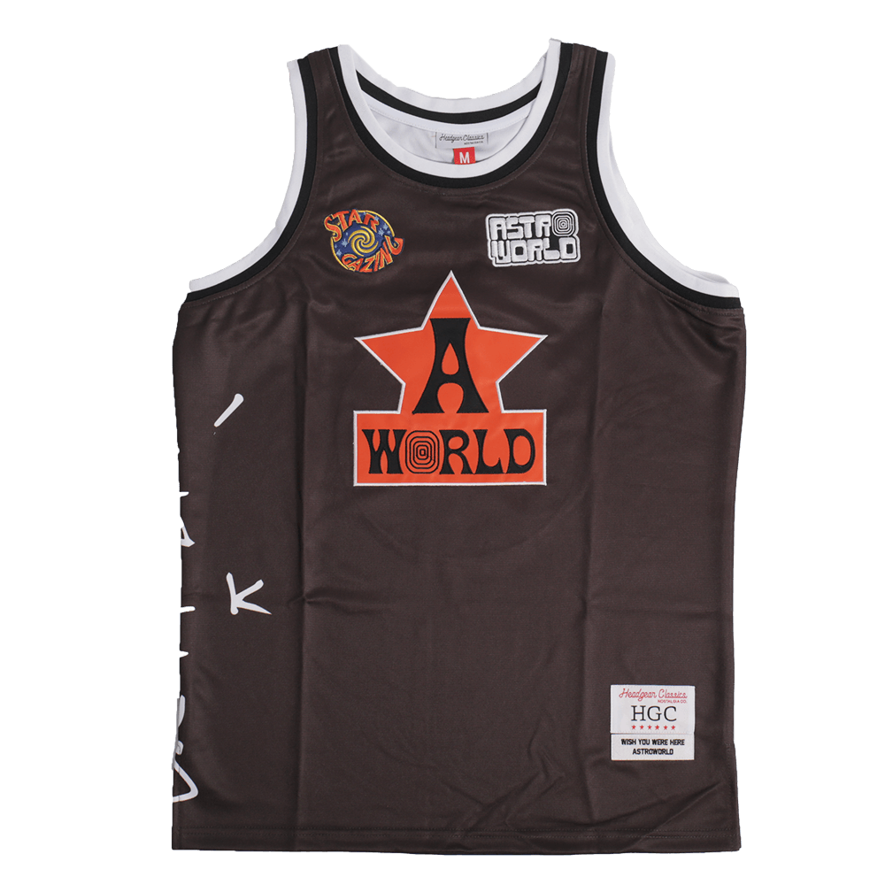 ASTROWORLD YOUTH BASKETBALL JERSEY - Allstarelite.com