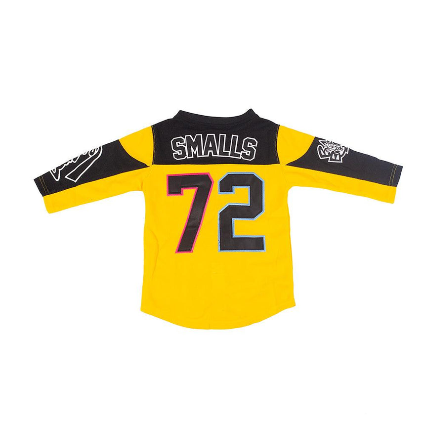 Bad Boy Biggie Smalls Youth Hockey Jersey Yellow - Allstarelite.com