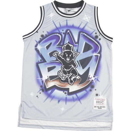 BAD BOY BLUE BASKETBALL JERSEY - Allstarelite.com