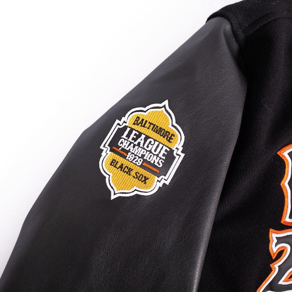 NLBM Baltimore Black Sox Multicolor Varsity Jacket - Maker of Jacket