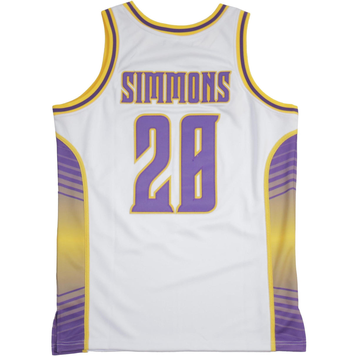 BEN SIMMONS ALTERNATE WHITE HIGHSCHOOL BASKETBALL JERSEY - Allstarelite.com