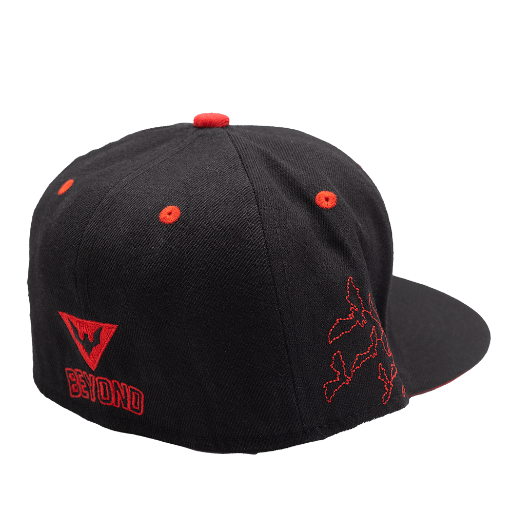 BLACK BATMAN BEYOND FITTED HAT - Allstarelite.com