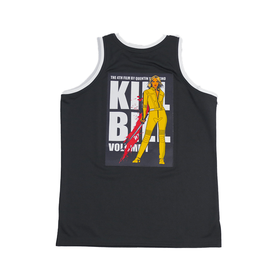 BLACK KILL BILL BASKETBALL JERSEY - Allstarelite.com