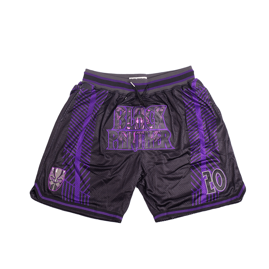 BLACK PANTHER BASKETBALL SHORTS - Allstarelite.com