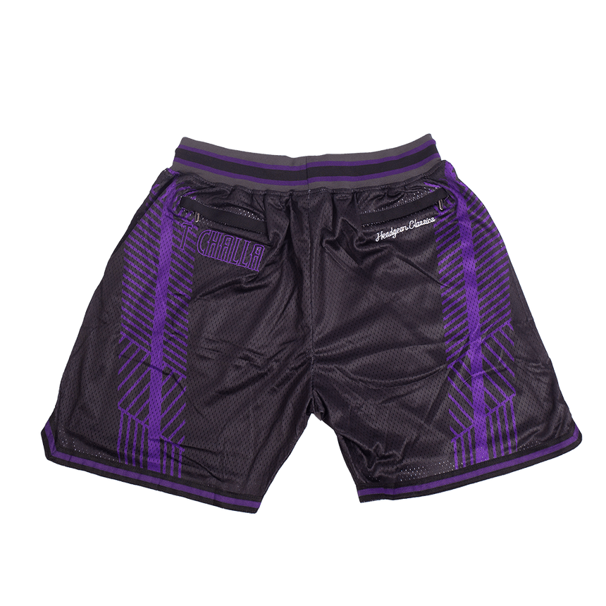 BLACK PANTHER BASKETBALL SHORTS - Allstarelite.com