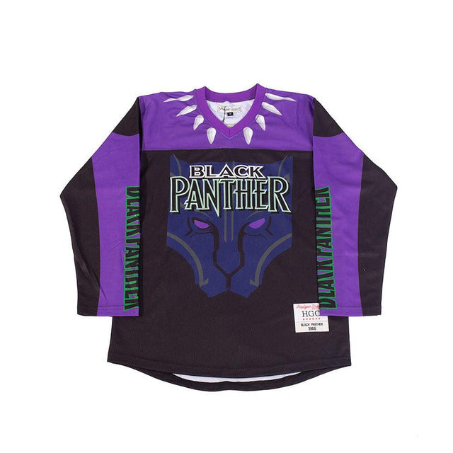 BLACK PANTHER HOCKEY JERSEY - Allstarelite.com