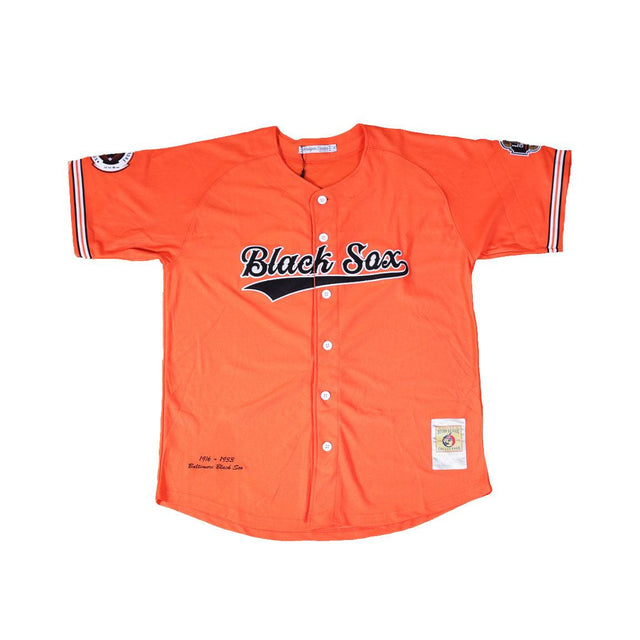 BLACK SOX NEGRO LEAGUE ORANGE BASEBALL JERSEY - Allstarelite.com