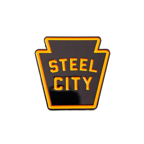 BLACK STEEL CITY PIN - Allstarelite.com