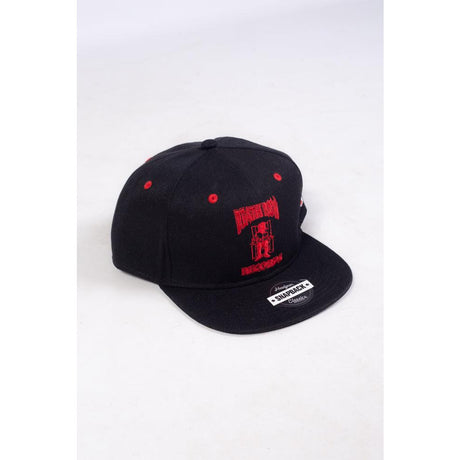 BLACK/RED DEATH ROW SNAPBACK - Allstarelite.com