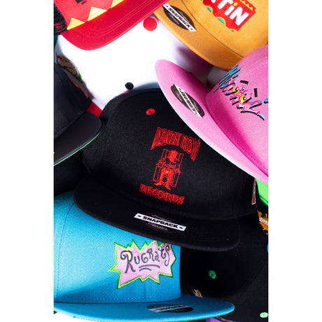 BLACK/RED DEATH ROW SNAPBACK - Allstarelite.com