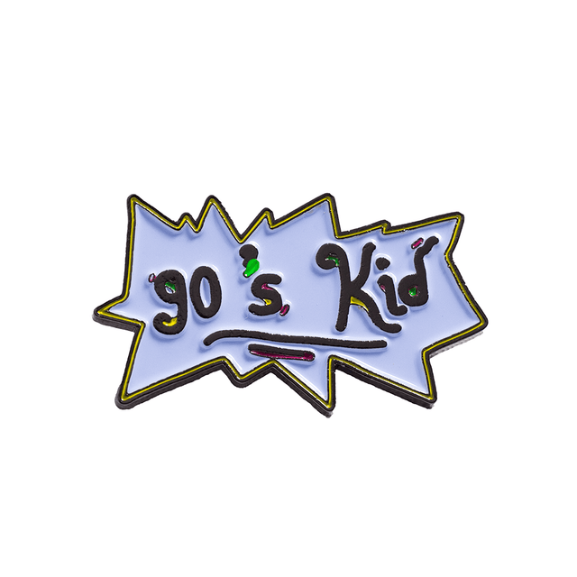 BLUE 90S KID PIN - Allstarelite.com