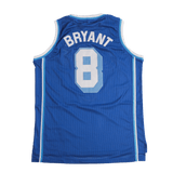 BLUE KOBE BRYANT CRENSHAW BASKETBALL JERSEY BLUE - Allstarelite.com