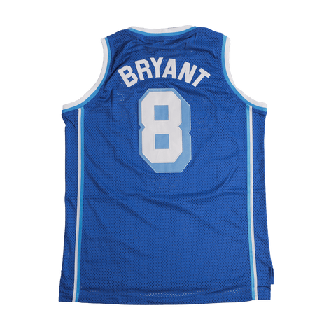 BLUE KOBE BRYANT CRENSHAW BASKETBALL JERSEY BLUE - Allstarelite.com