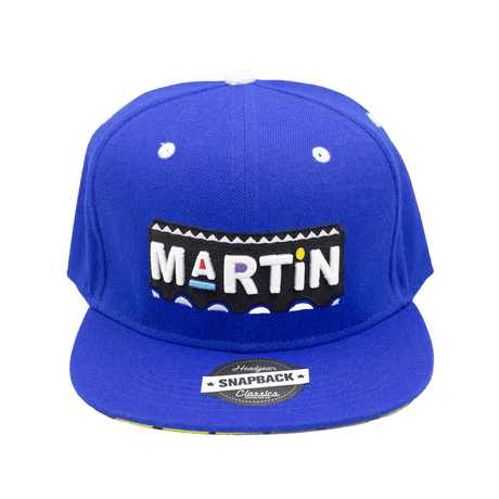 BLUE MARTIN SNAPBACK - Allstarelite.com