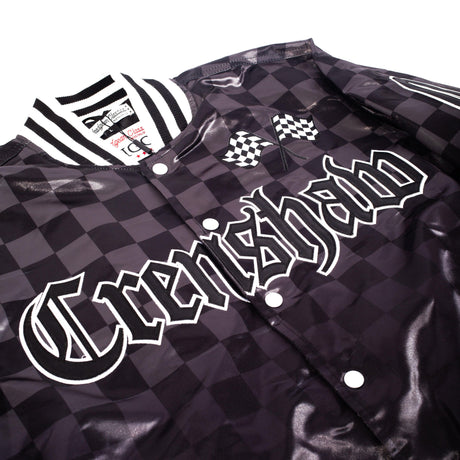 BOOGIE NIPSEY HUSSLE BLACK SATIN JACKET - Allstarelite.com