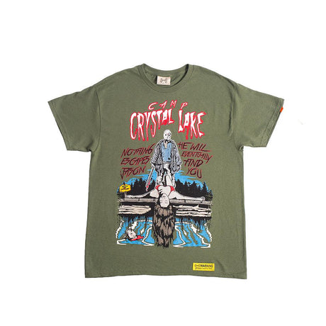 BRAND X CRYSTAL LAKE OLIVE TSHIRT - Allstarelite.com