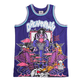 BRAND X DREAMVILLE YOUTH PURPLE BASKETBALL JERSEY - Allstarelite.com