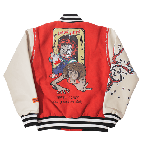 BRAND X GOOD GUYS CHUCKY VARSITY JACKET - Allstarelite.com