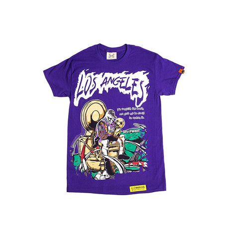 BRAND X LOS ANGELES PURPLE TSHIRT - Allstarelite.com