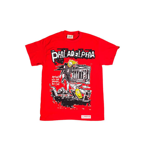 BRAND X PHILADELPHIA RED TSHIRT - Allstarelite.com