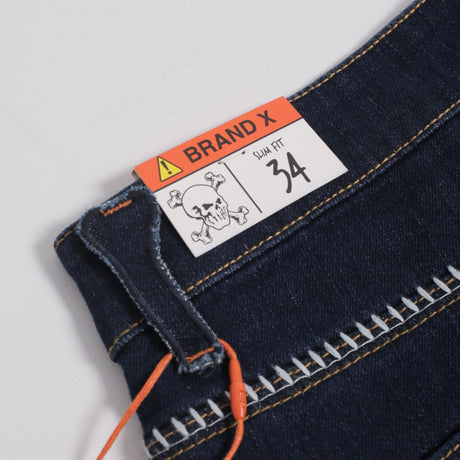 BRAND X SHOT ALL TO PIECES LIGHT WASH DENIM - Allstarelite.com