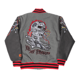 BRAND X YOU ARE TERMINATED YOUTH VARSITY JACKET - Allstarelite.com