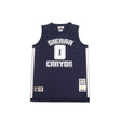 BRONNY JAMES HIGH SCHOOL BASKETBALL JERSEY NAVY - Allstarelite.com