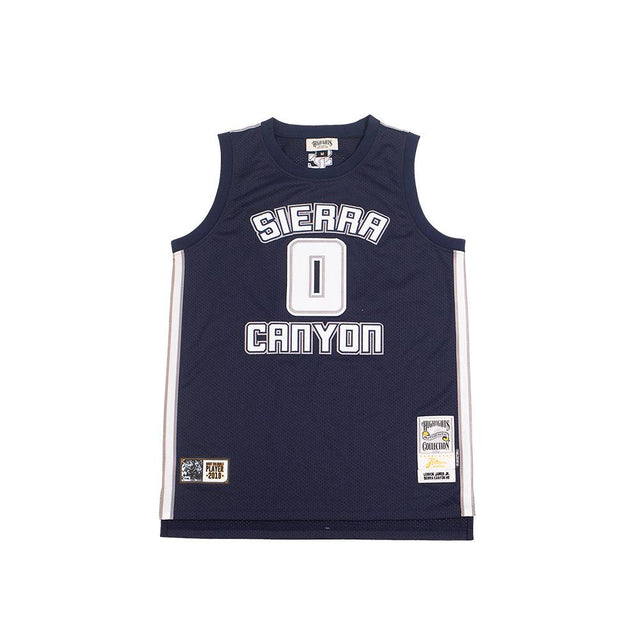 BRONNY JAMES HIGH SCHOOL BASKETBALL JERSEY NAVY - Allstarelite.com