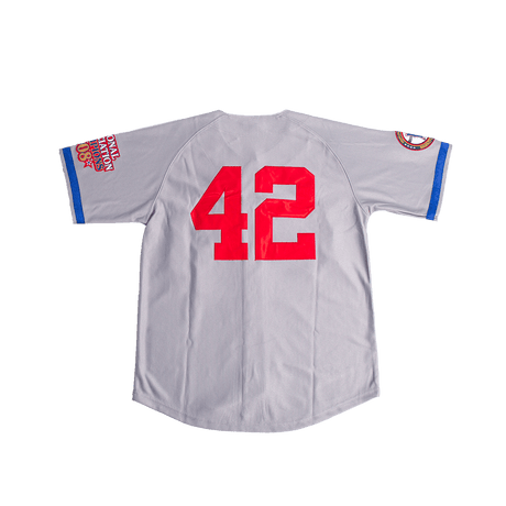 BROOKLYN ROYAL GIANTS GREY BUTTON DOWN JERSEY - Allstarelite.com