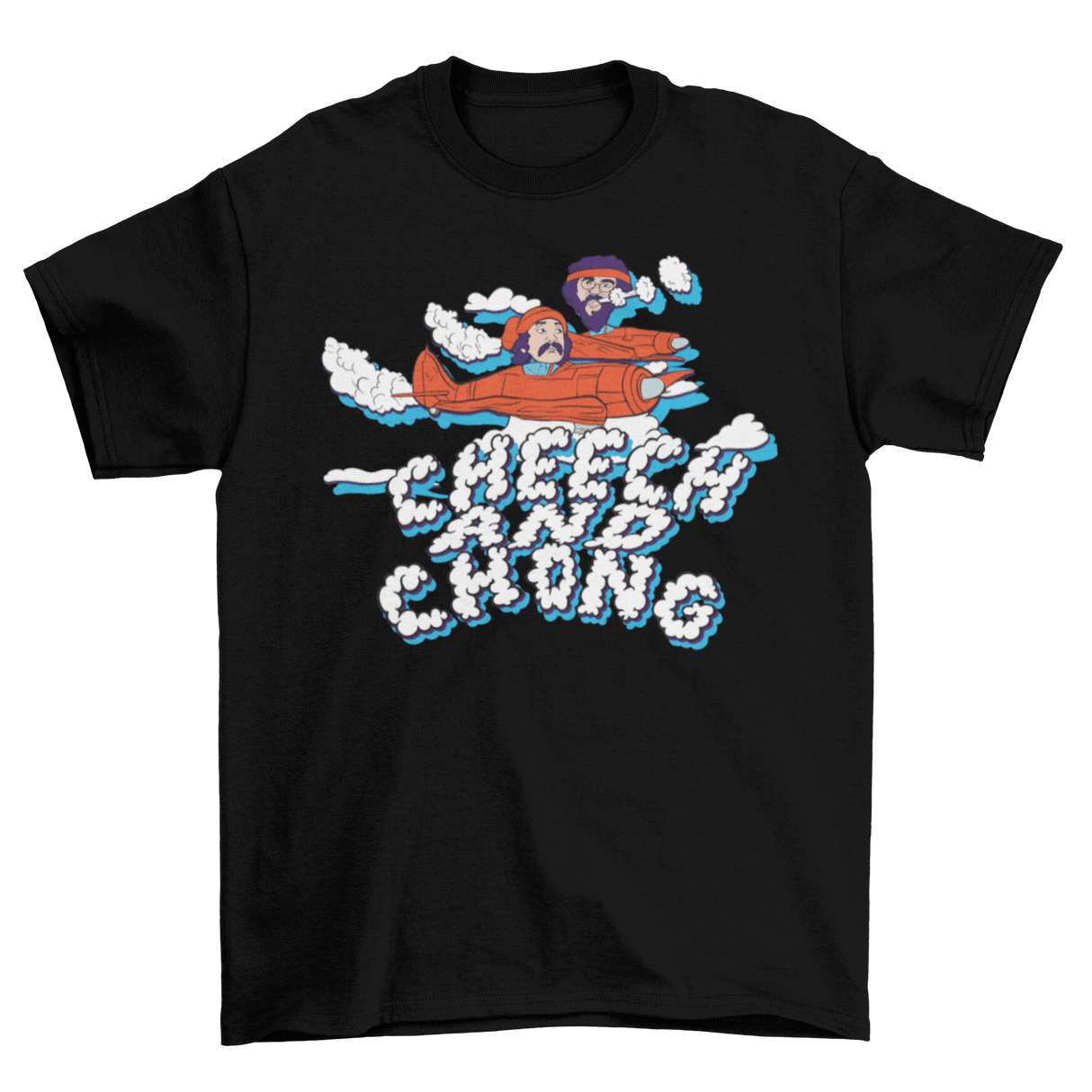 CHEECH AND CHONG AIRPLANE TSHIRT - Allstarelite.com