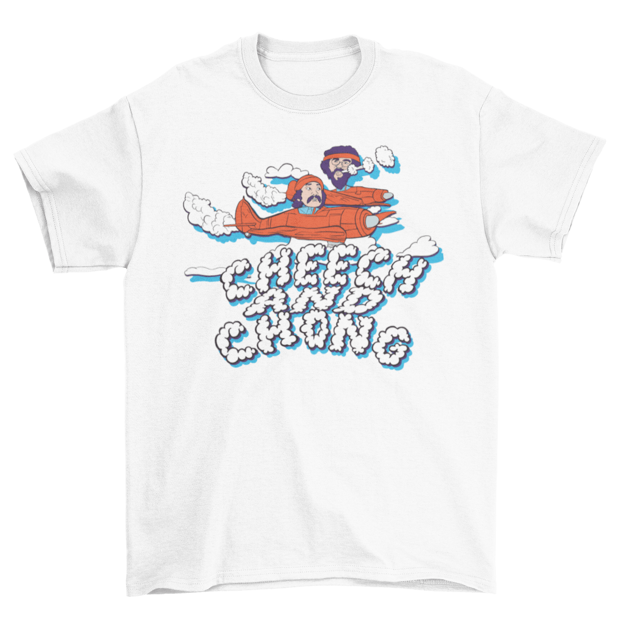 CHEECH AND CHONG AIRPLANE TSHIRT - Allstarelite.com