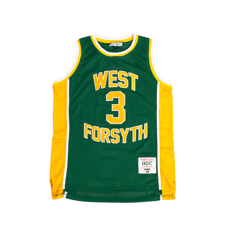 CHRIS PAUL WEST FORSYTH HIGH SCHOOL BASKETBALL JERSEY GREEN - Allstarelite.com