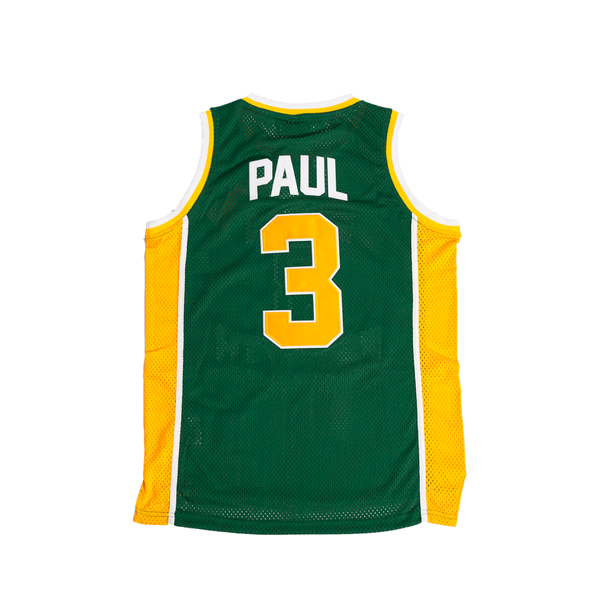 CHRIS PAUL WEST FORSYTH HIGH SCHOOL YOUTH BASKETBALL JERSEY GREEN - Allstarelite.com