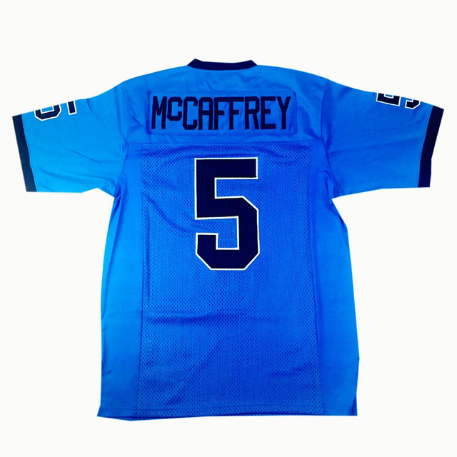 Christian McCaffrey High School Football Jersey (BLUE) – Allstarelite.com