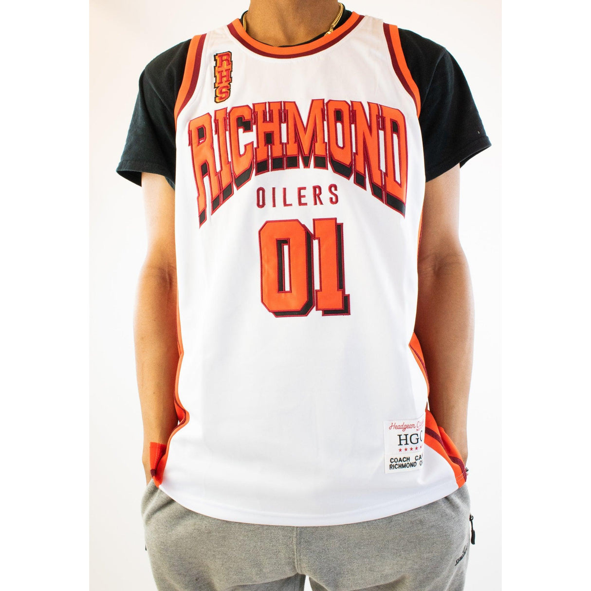 Coach Carter White Basketball Jersey - Allstarelite.com