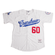 CRENSHAW 60 NIPSEY HUSSLE BASEBALL JERSEY WHITE - Allstarelite.com