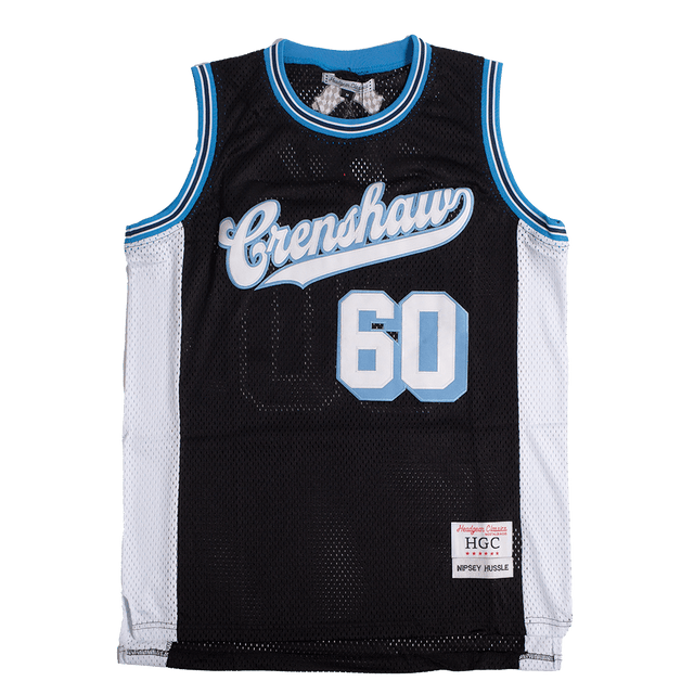 CRENSHAW ALT BASKETBALL JERSEY BLACK - Allstarelite.com