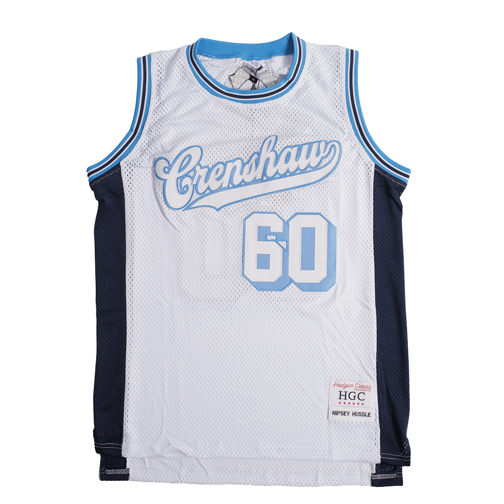 CRENSHAW ALT BASKETBALL JERSEY WHITE - Allstarelite.com