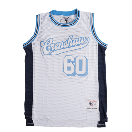 CRENSHAW ALT BASKETBALL JERSEY WHITE - Allstarelite.com