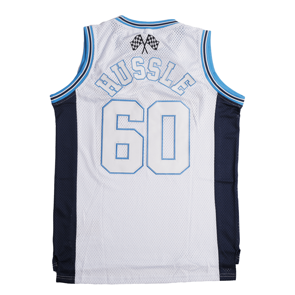 CRENSHAW ALT BASKETBALL JERSEY WHITE - Allstarelite.com