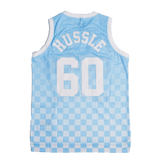 CRENSHAW CHECKER FLAG BASKETBALL JERSEY SKY BLUE - Allstarelite.com