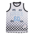 CRENSHAW CHECKER FLAG BASKETBALL JERSEY WHITE - Allstarelite.com