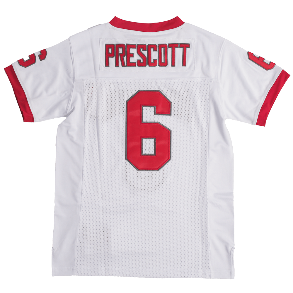 DAK PRESCOTT WHITE YOUTH HIGH SCHOOL FOOTBALL JERSEY - Allstarelite.com