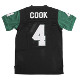 DALVIN COOK CENTRAL HIGHSCHOOL FOOTBALL JERSEY BLACK - Allstarelite.com